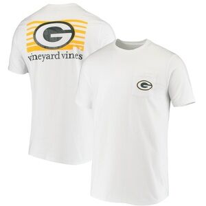 Green Bay Packers Vineyard Vines Block Stripe T-Shirt